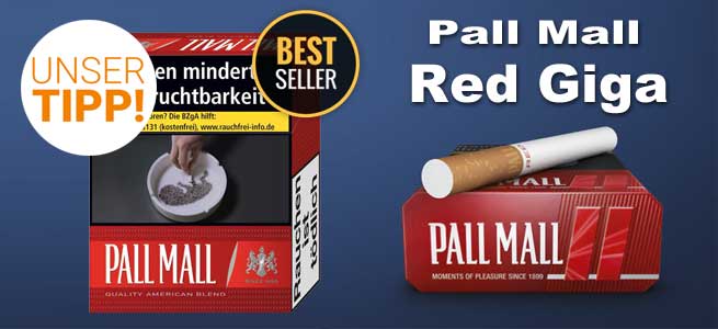Pall Mall Zigaretten » Stange Pall Mall kaufen | Shop