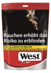 West Red Volume Tobacco / 132g Beutel 