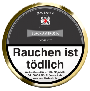 Mac Baren Black Ambrosia / 100g Dose 