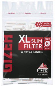 Gizeh Black XL Slim Filter / 100 Stück 