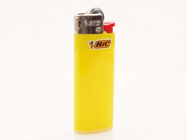 Einwegfeuerzeug Bic mini gelb 