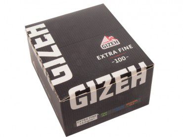 Gizeh Black Extra Fine Zigarettenpapier 20x100 Blättchen 
