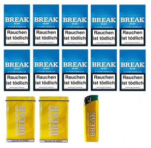 Break Blue Filter Cigarillos Sparangebot 10x17 