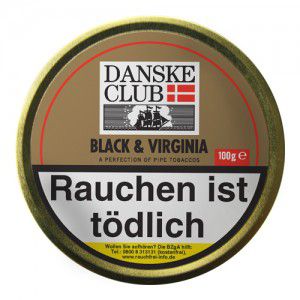 Danske Club Black & Virginia  / 100g Dose 