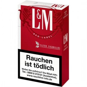 L&M Red Filtercigarillos 