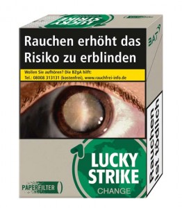 Lucky Strike Change Dark Green Giga Zigaretten 