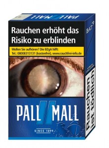 Pall Mall Blue Filter Zigaretten 