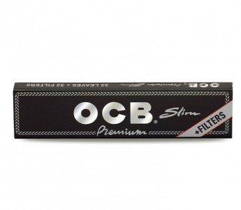 OCB Slim Premium Zigarettenpapier + Filter-Tips 