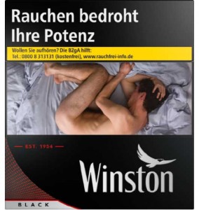 Winston Black 5XL Zigaretten 