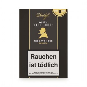 Davidoff Winston Churchill - The Late Hour Robusto Zigarren / 4er Packung 