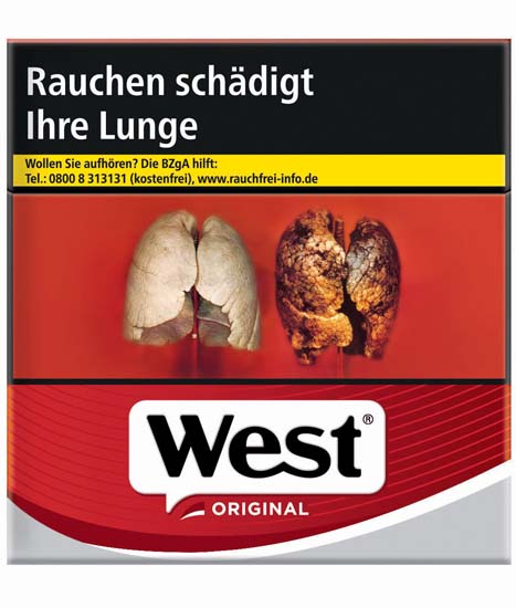 West Red Original 14,90 Zigaretten (6 x 45) | online kaufen